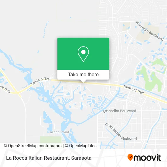La Rocca Italian Restaurant map