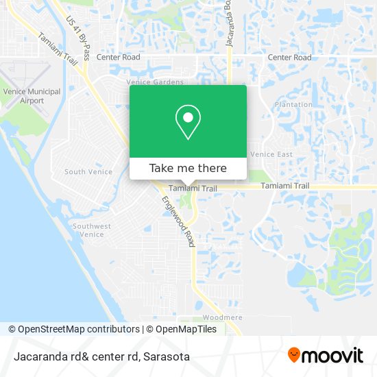 Jacaranda rd& center rd map