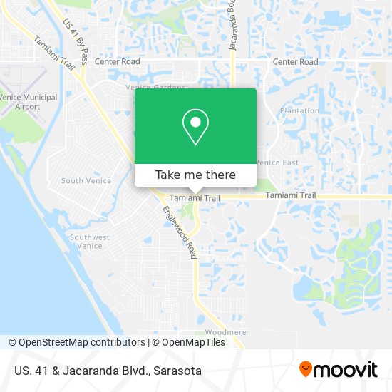 Mapa de US. 41 & Jacaranda Blvd.