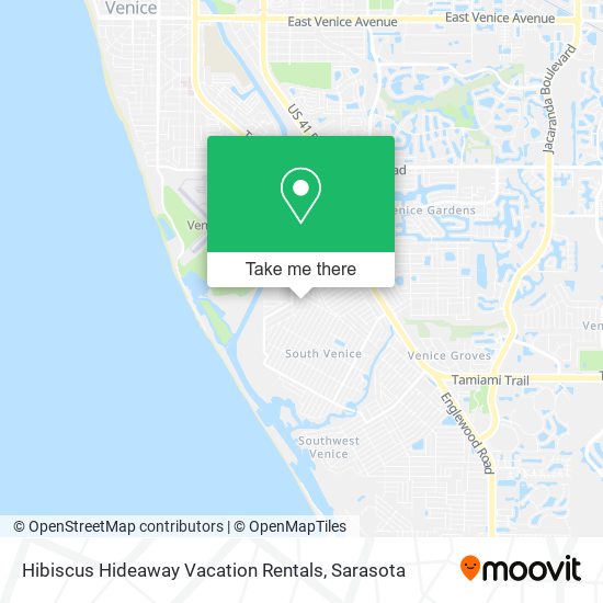 Hibiscus Hideaway Vacation Rentals map