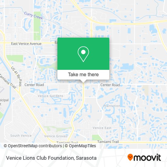 Mapa de Venice Lions Club Foundation