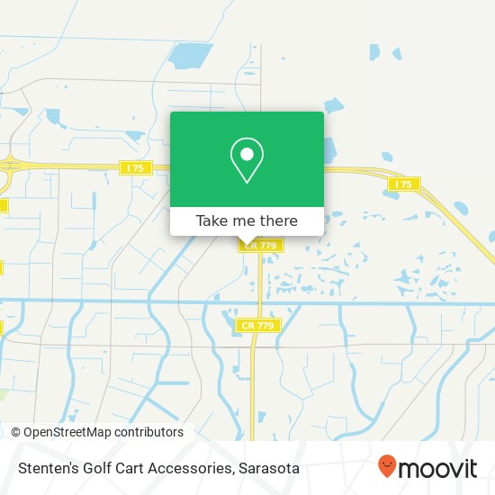 Stenten's Golf Cart Accessories map