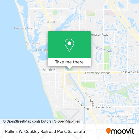 Mapa de Rollins W. Coakley Railroad Park