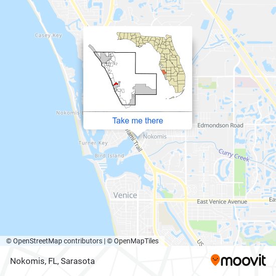 Mapa de Nokomis, FL