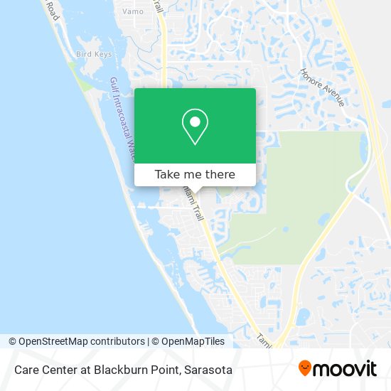 Care Center at Blackburn Point map
