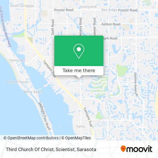 Third Church Of Christ, Scientist map