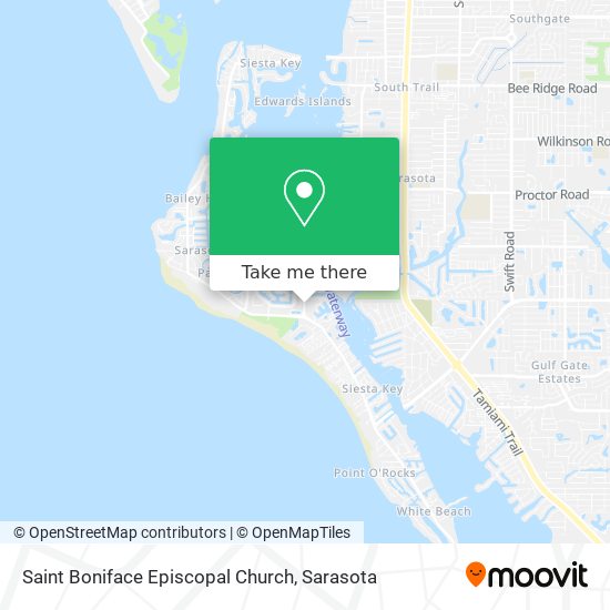 Saint Boniface Episcopal Church map