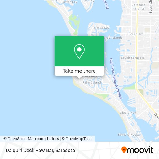 Daiquiri Deck Raw Bar map