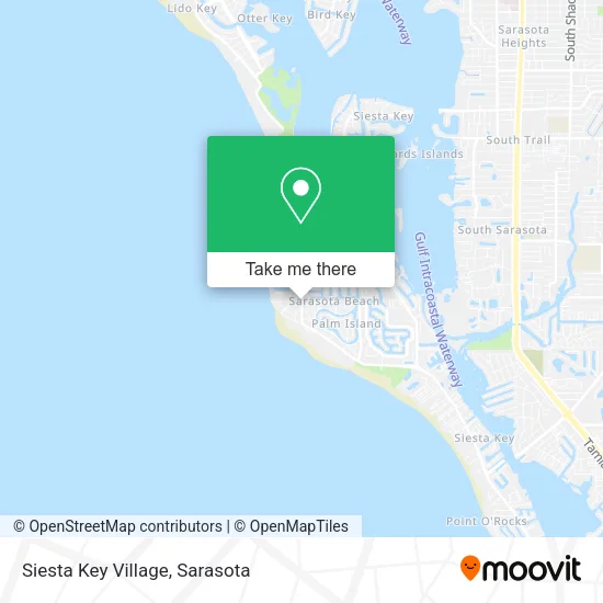 Siesta Key Village map