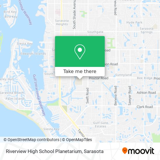 Riverview High School Planetarium map