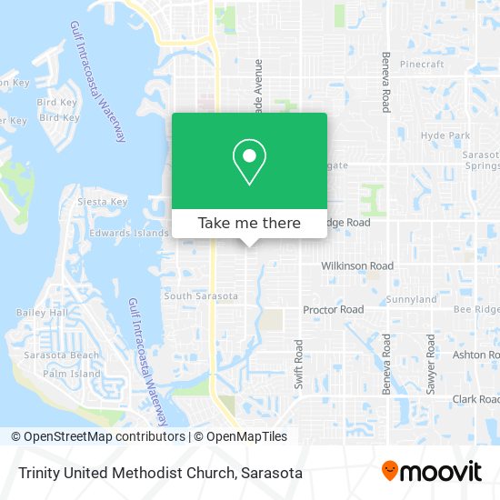 Mapa de Trinity United Methodist Church