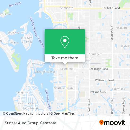 Sunset Auto Group map