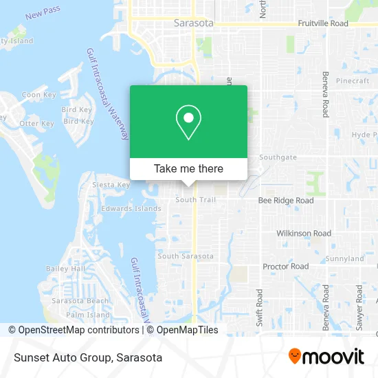 Sunset Auto Group map