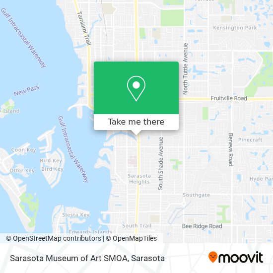 Mapa de Sarasota Museum of Art SMOA