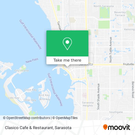 Mapa de Clasico Cafe & Restaurant