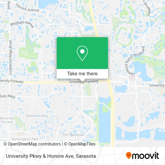 Mapa de University Pkwy & Honore Ave