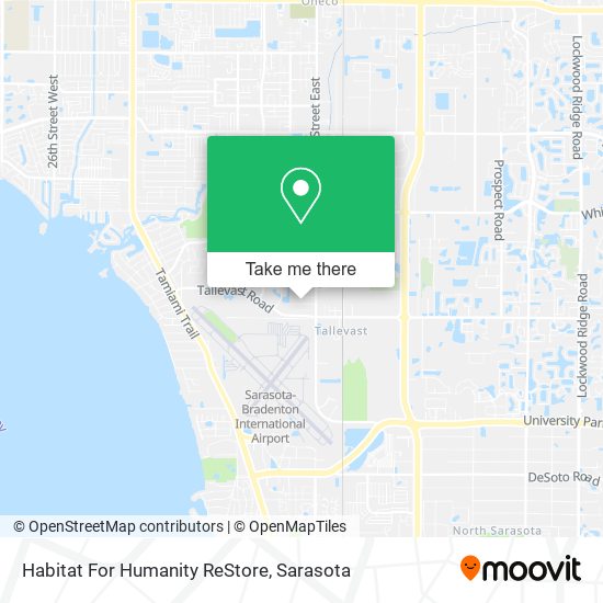 Mapa de Habitat For Humanity ReStore