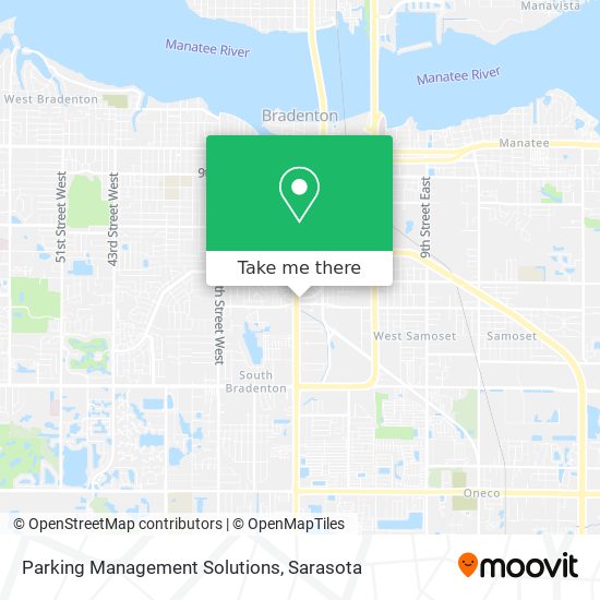 Parking Management Solutions map