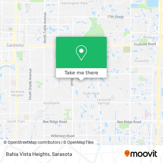 Mapa de Bahia Vista Heights