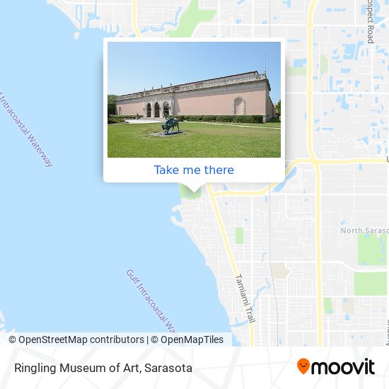 Ringling Museum of Art map