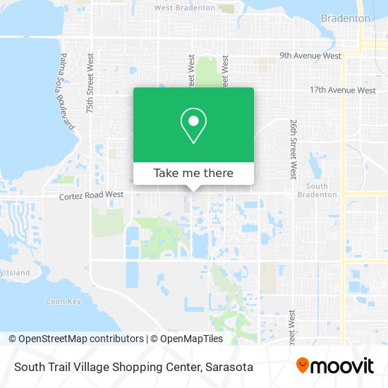 South Trail Village Shopping Center map