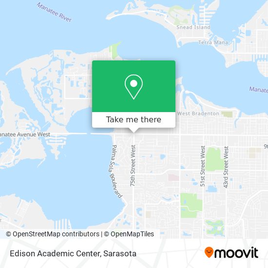 Mapa de Edison Academic Center
