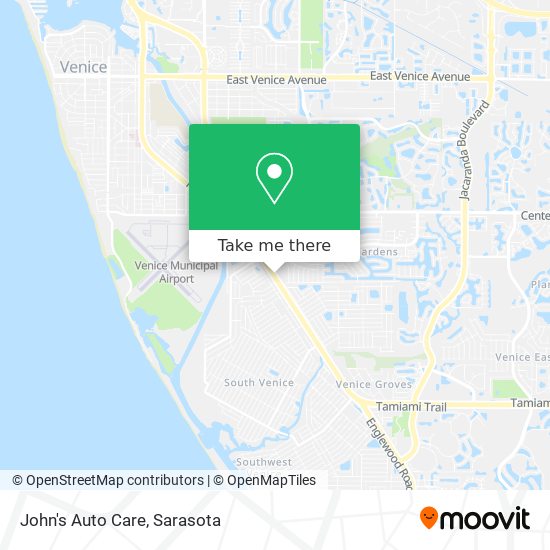 Mapa de John's Auto Care