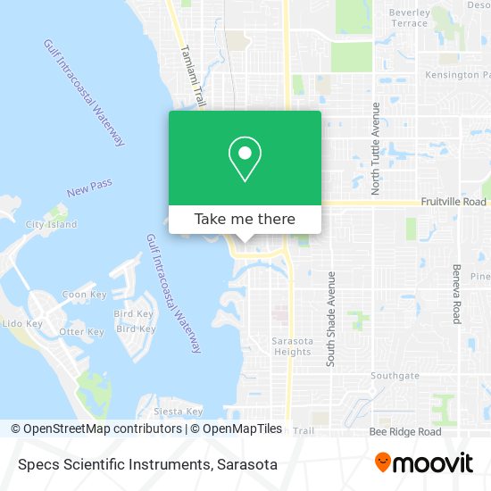 Specs Scientific Instruments map