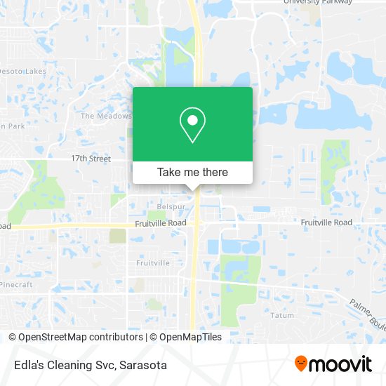 Edla's Cleaning Svc map