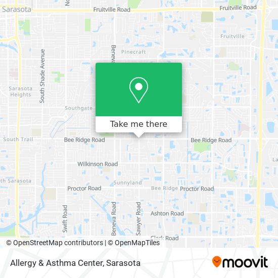Allergy & Asthma Center map