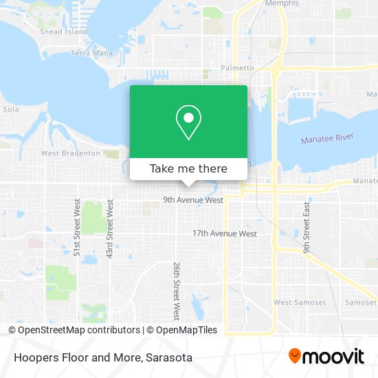 Hoopers Floor and More map