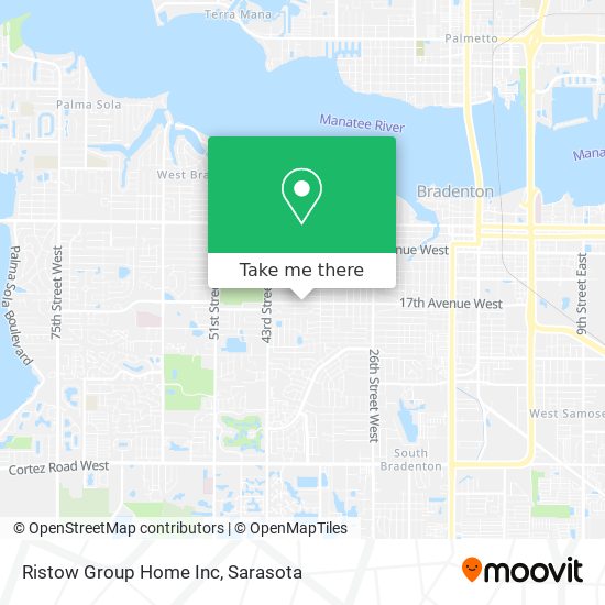 Ristow Group Home Inc map