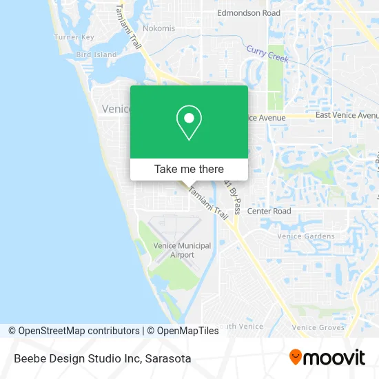 Beebe Design Studio Inc map