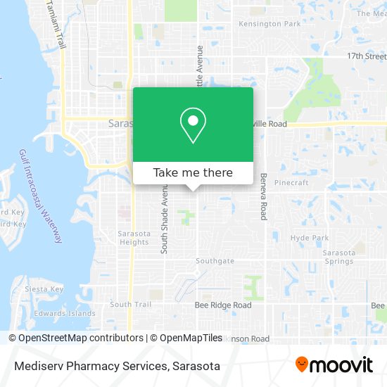 Mapa de Mediserv Pharmacy Services