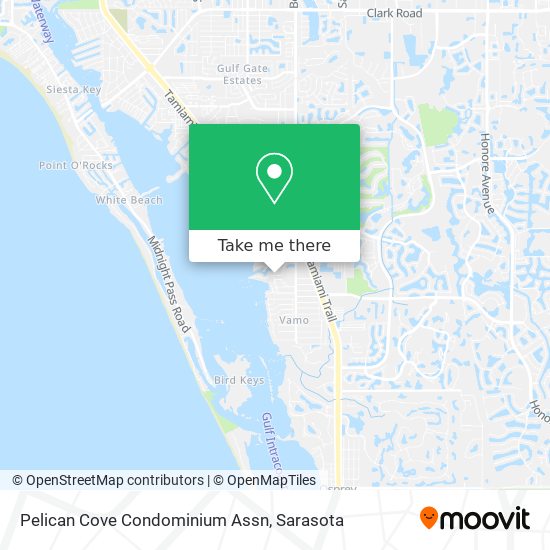 Pelican Cove Condominium Assn map