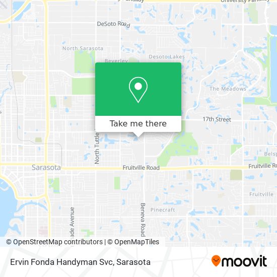 Mapa de Ervin Fonda Handyman Svc