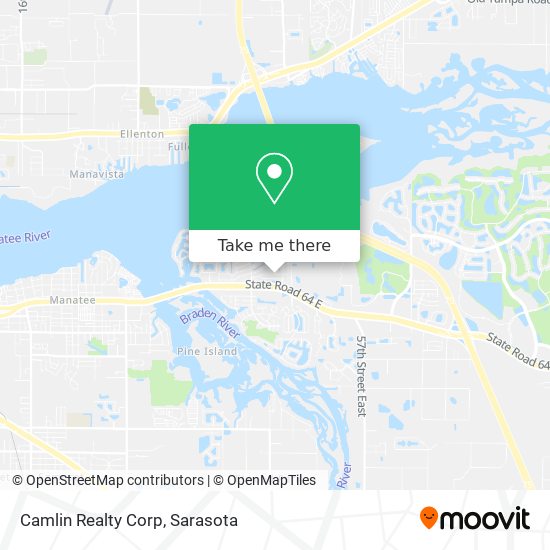 Mapa de Camlin Realty Corp