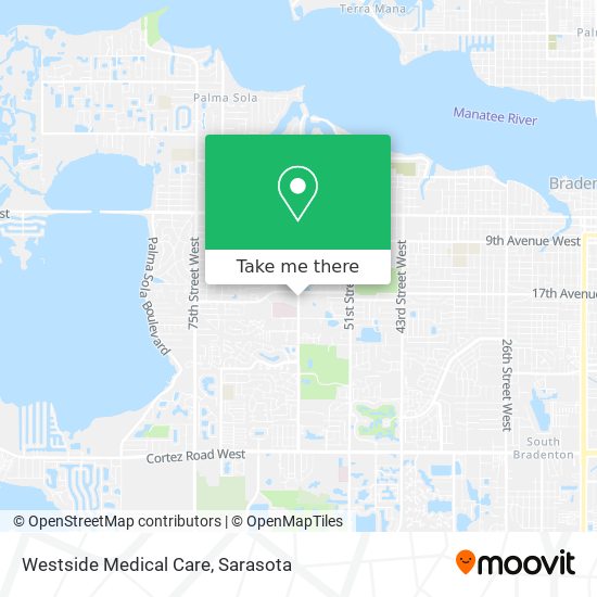 Westside Medical Care map