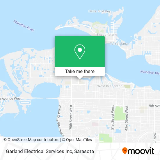 Garland Electrical Services Inc map