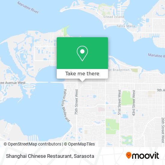 Mapa de Shanghai Chinese Restaurant