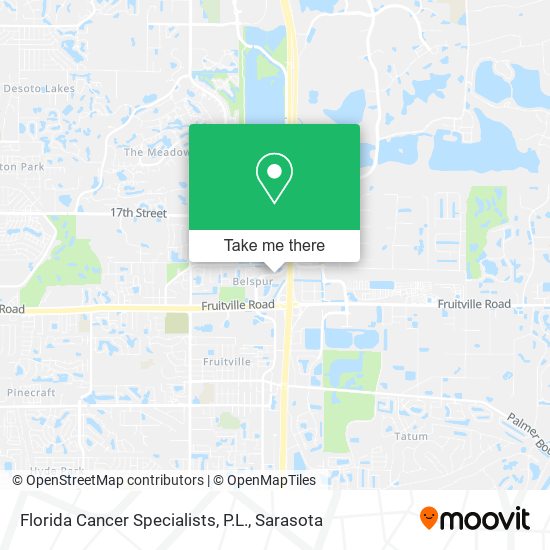 Mapa de Florida Cancer Specialists, P.L.