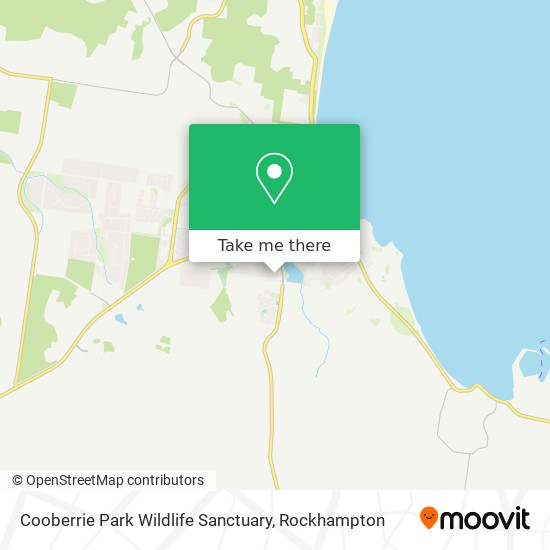 Mapa Cooberrie Park Wildlife Sanctuary