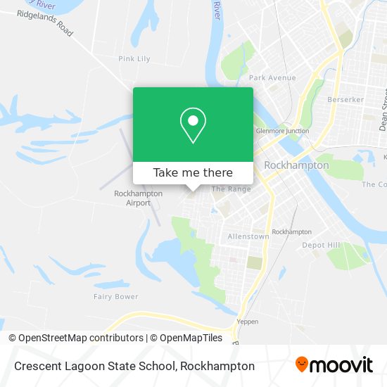 Crescent Lagoon State School map