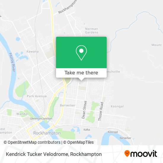 Kendrick Tucker Velodrome map