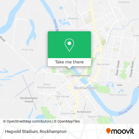 Hegvold Stadium map