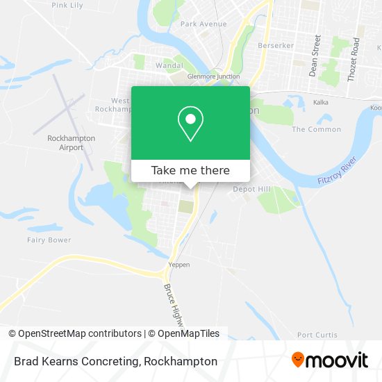 Brad Kearns Concreting map
