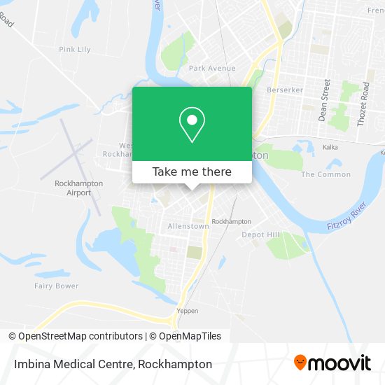 Imbina Medical Centre map