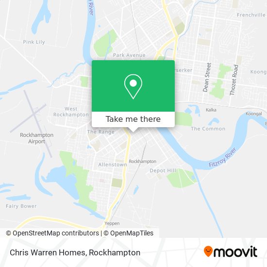 Chris Warren Homes map