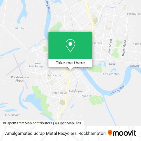 Amalgamated Scrap Metal Recyclers map