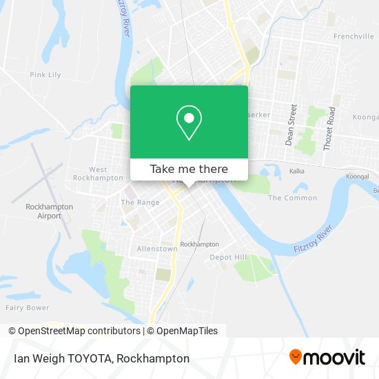 Ian Weigh TOYOTA map